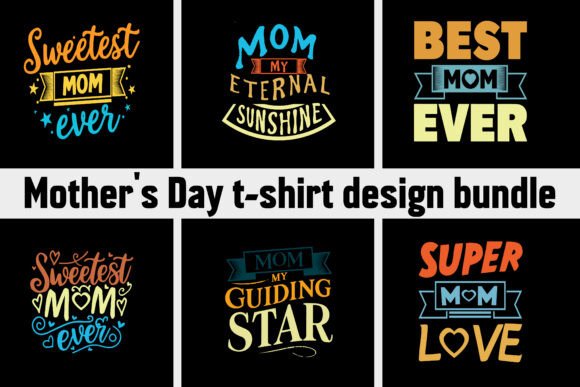Download Mothers Day Typography T-Shirt Design - Premium Resources