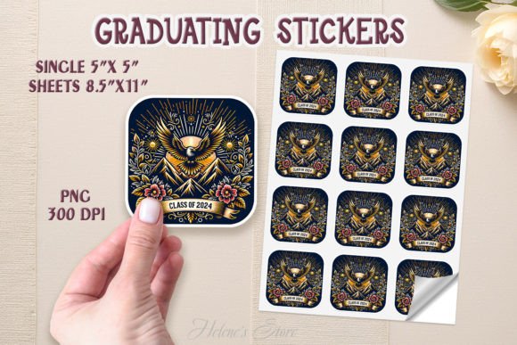 Download Graduation Sticker Sheet Printable Png - Printable png Collection