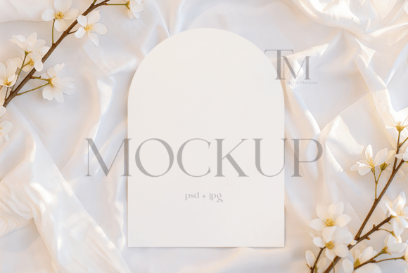 Download Arch Wedding Card Mockup, 5x7 - Premium Resources